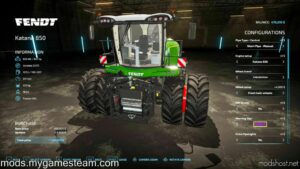 FS22 Fendt Cutter Mod: Katana 850 V1.3 (Image #19)