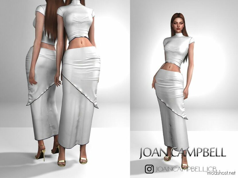 Sims 4 Elder Clothes Mod: Agatha SET (Featured)