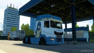 ETS2 DAF Mod: RIN X Ryou Skin Rework For Jasper DAF 2021 By ZEN Workshop (Image #2)