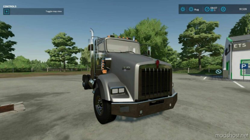 FS22 Kenworth Truck Mod: 2019 Kenworth T800 V2.0 (Featured)