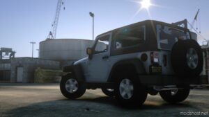 GTA 5 Jeep Vehicle Mod: 2012 Jeep Wrangler Rubicon Add-On / Fivem | Template | Vehfuncs | Lods 1.1A (Featured)