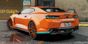 GTA 5 Chevrolet Vehicle Mod: Camaro ZL1 Forgiato Rims (Image #2)