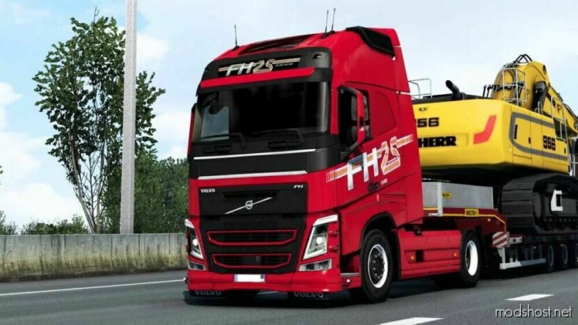 ETS2 Volvo Truck Mod: FH & FH16 2012 Reworked V1.6.5 1.48.5 (Featured)