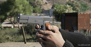 GTA 5 Weapon Mod: Browning Hi-Power Animated (Image #3)