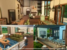 Sims 4 Mod: Olive Aurora House (Image #3)