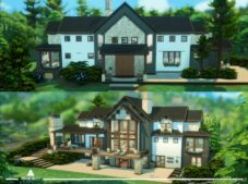 Sims 4 Mod: Olive Aurora House (Image #6)