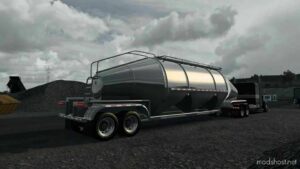 ATS Trailer Mod: Aeromac Pneumatic Tanker Ownable 1.48 (Image #2)