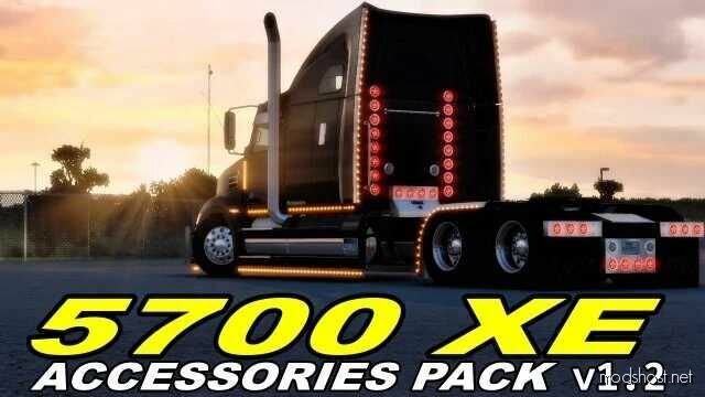 ATS Western Star Part Mod: SCS 5700XE Accessories Pack V1.2 1.48 (Featured)