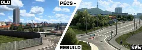 ETS2 Map Mod: PéCS Rebuild V1.2.1 1.48.5 (Featured)