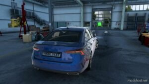 ETS2 Skoda Car Mod: Octavia 2022 Update 1.48 (Image #2)