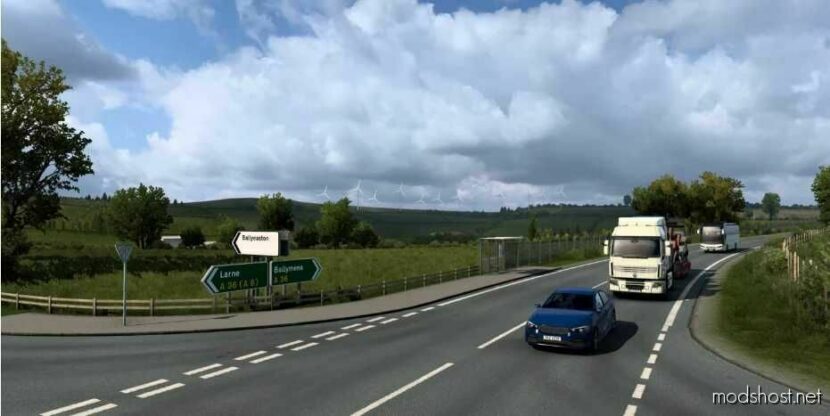 ETS2 Mod: NIR (Northern Ireland Rebuilding) Map V0.60 (Featured)