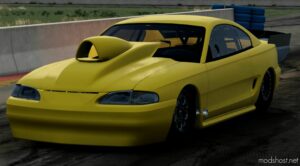 BeamNG Ford Car Mod: 1995 PRO Drag Mustang V1.5 0.30 (Featured)