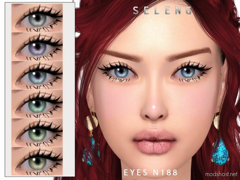 Sims 4 Female Mod: Eyes N188 (Featured)