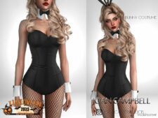 Sims 4 Adult Clothes Mod: Bunny Costume (Featured)