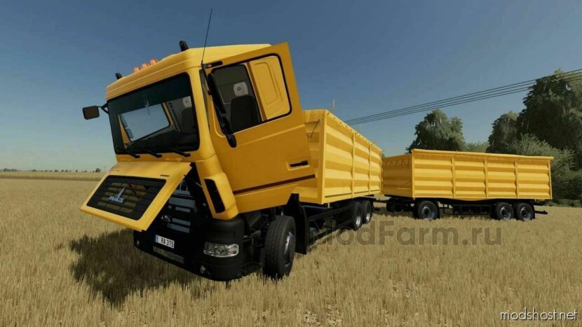 FS22 Truck Mod: MAZ 6501A8 Kolos V1.0.0.1 (Featured)