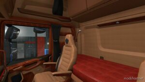 ETS2 Scania Mod: S Wood Interior 1.48 (Image #2)