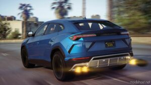 GTA 5 Lamborghini Vehicle Mod: 2018 Lamborghini Urus (Image #4)