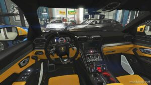 GTA 5 Lamborghini Vehicle Mod: 2018 Lamborghini Urus (Image #5)