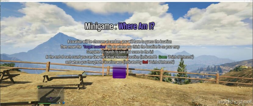 GTA 5 Script Mod: Where AM I Minigame V2.0 (Featured)