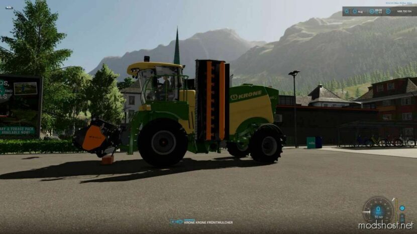 FS22 Krone Combine Mod: BIG M Mulcher (Featured)