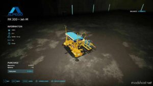 FS22 Cultivator Mod: Alpego Jet-M (Image #6)