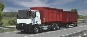 ETS2 Renault Truck Mod: Range T (C, K) Hooklift V1.1 1.48.5 (Image #2)