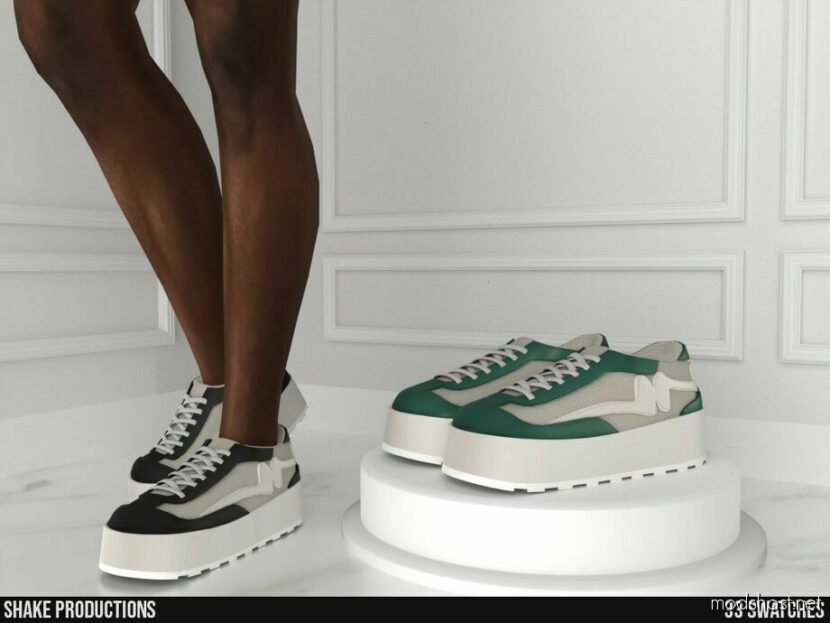 Sims 4 Male Shoes Mod: Sneakers (Male) – S102306 (Featured)