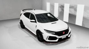 BeamNG Honda Car Mod: Civic Type R 2017 0.30 (Image #2)