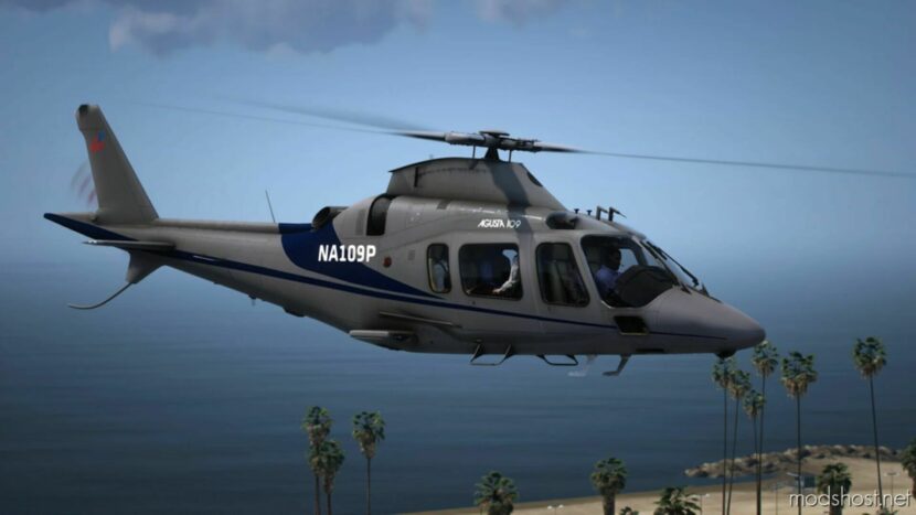 GTA 5 Vehicle Mod: Augusta Westland AW109 VIP Add-On | Vehfuncs V (Featured)