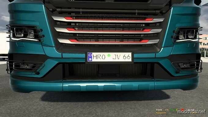 ETS2 MAN Part Mod: Headlights Guard 1.48 (Featured)