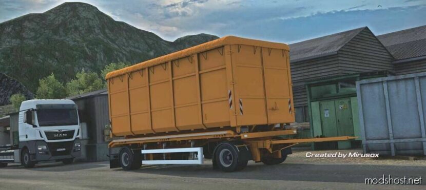 ETS2 Mod: Zaslaw Trailers Pack V2.9 1.48.5 (Featured)