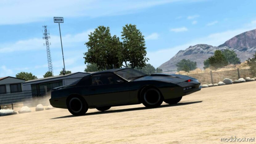 ATS Car Mod: Knight Industries TWO Thousand (Kitt) Knight Rider Mod Update V1.1 (Featured)