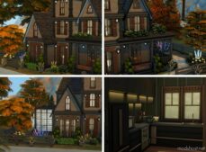 Sims 4 House Mod: The Shrouded Manor NO CC (Image #6)