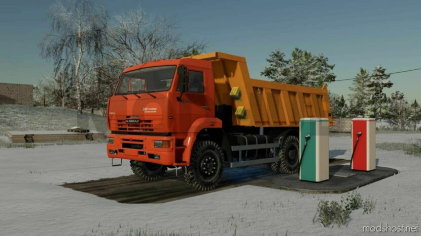 FS22 Kamaz Truck Mod: 6522 (Featured)