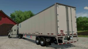 FS22 Trailer Mod: Wabash 53FT DRY VAN V1.0.0.1 (Image #5)