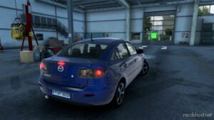 ETS2 Mazda Car Mod: 3 Sedan 2005 1.48 (Image #2)