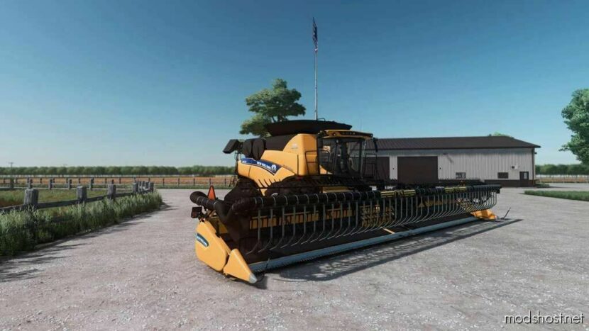 FS22 Combine Mod: CNH 3162 Terraflex Draper (Featured)