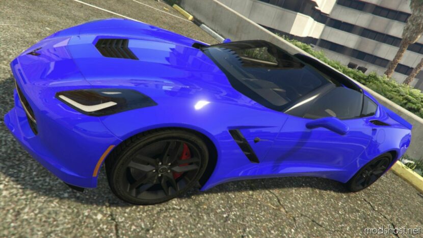 GTA 5 Corvette Vehicle Mod: Chevrolet Corvette C8 Convertible (Featured)