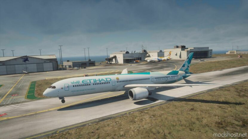 GTA 5 Vehicle Mod: Boeing 787-10 Dreamliner Add-On | Vehfuncsv | Tuning I Liveries V2.0 (Featured)