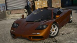 GTA 5 F1 Vehicle Mod: 1993 Mclaren F1 Add-On / Fivem | Template | Tuning | Lods 1.4 (Featured)