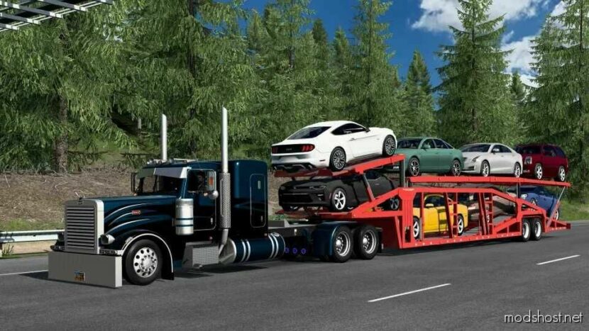 ATS Trailer Mod: SUN Valley CAR Carrier 1.48 (Featured)