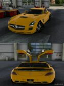 ETS2 Mercedes-Benz Car Mod: SLS AMG 2011 Sport 1.48 (Featured)