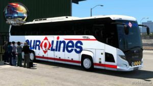 ATS Scania Bus Mod: Touring HD 1.48 (Featured)