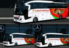 ETS2 Mercedes-Benz Skin Mod: Mercedes Benz Travego 16SHD CAN Diyarbakır 2023 Pack (Image #2)