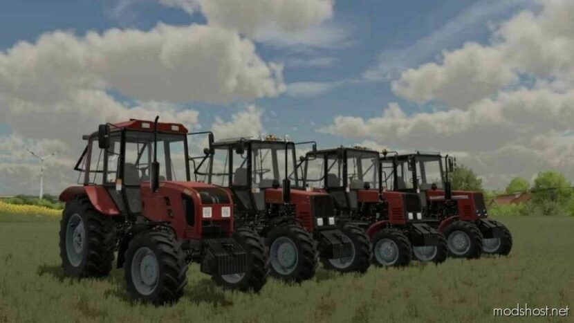 FS22 MTZ Tractor Mod: 820-1221 Pack V1.2 (Featured)