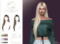 Sims 4 Female Mod: Long Hairstyle JIE (Featured)