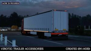 ETS2 Part Mod: Virotic Trailer Accessories V2.1 1.48 (Featured)