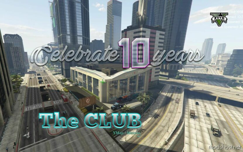 GTA 5 Map Mod: Celebrate 10TH The Club (Featured)