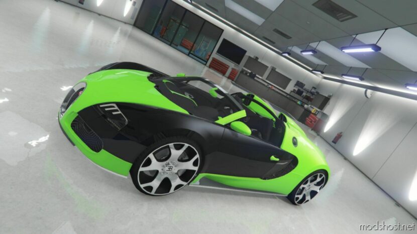 GTA 5 Bugatti Vehicle Mod: Veyron Grand Sport (Featured)