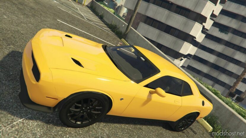 GTA 5 Dodge Vehicle Mod: Challenger SRT Hellcat (Featured)